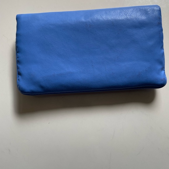 NWOT soft leather Foldover wallet/clutch bag - Picture 2 of 8